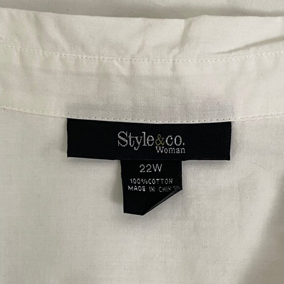 Style & Co.cotton shirt - Picture 7 of 7